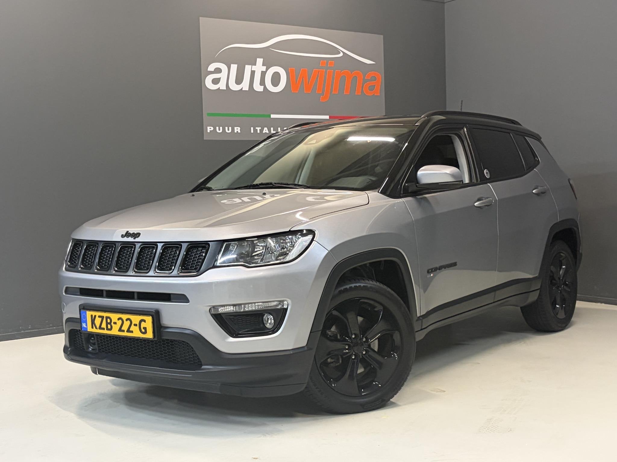 Jeep Compass 1.4 MultiAir 140pk Night Eagle Carplay, Stoel/s, Auto's, Voorwielaandrijving, 450 kg, Gebruikt, 4 cilinders