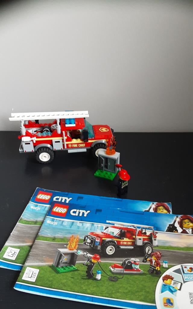 Lego city brandweer 60231, Ophalen of Verzenden, Zo goed als nieuw