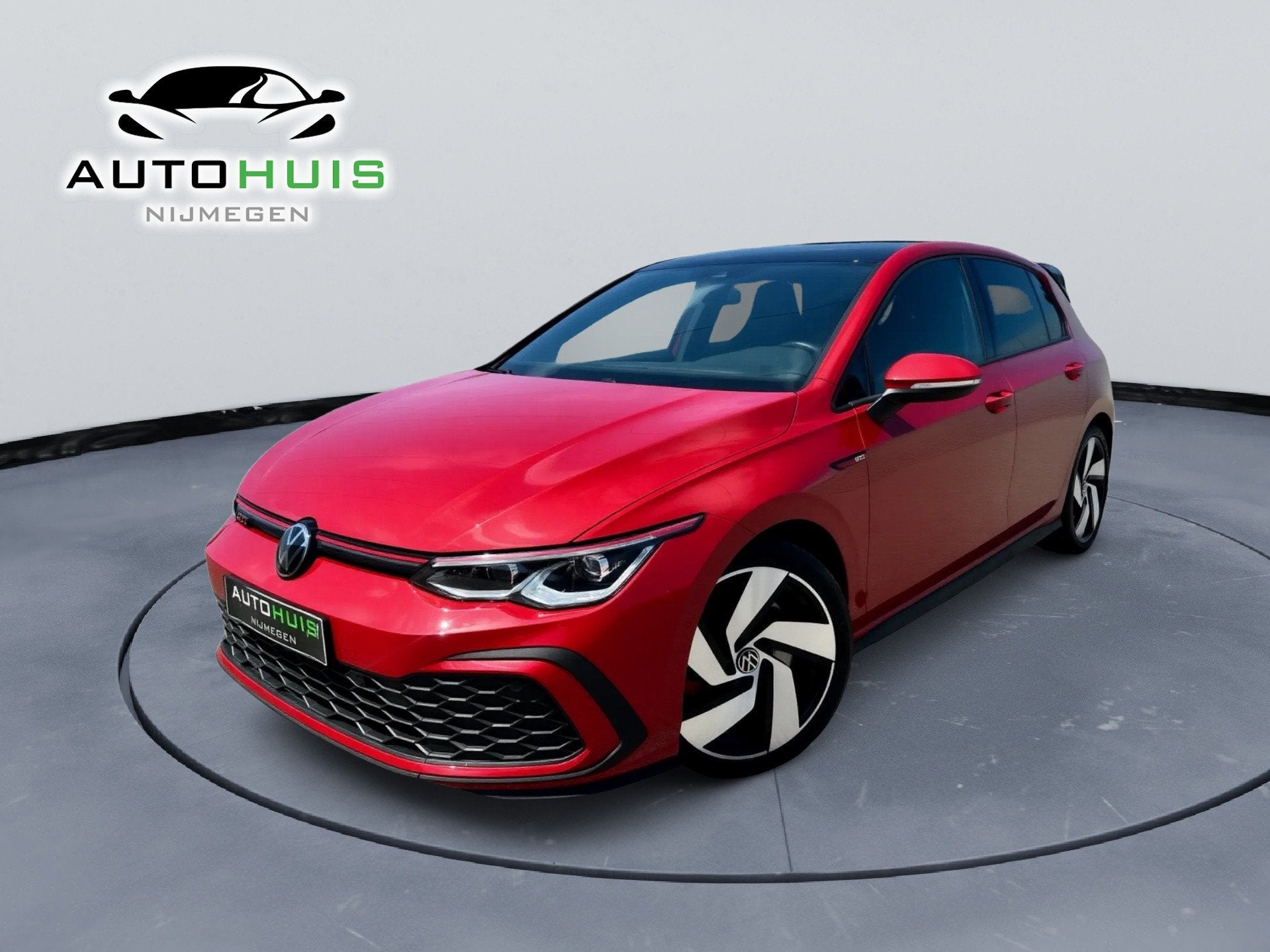 Volkswagen Golf GTI 2.0 TSI DSG 245 PK Kings Red Metallic IQ, Automaat, Gebruikt, Zwart, 4 cilinders