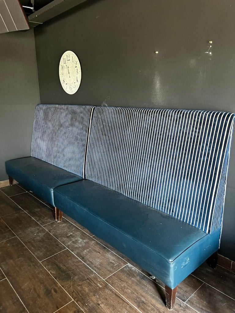 2 Banken, Ophalen, Gebruikt, Minder dan 75 cm, 150 tot 200 cm