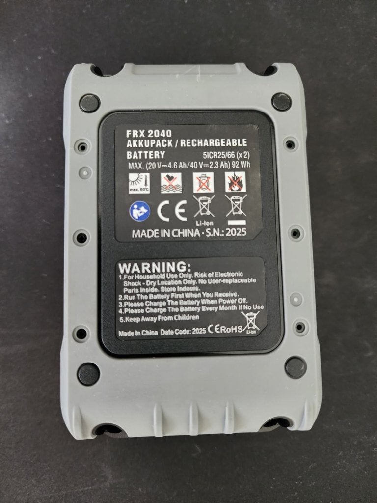 2x FRX2040 20V/40V Li-ion Batteries 92Wh Each, Great Value, Ophalen, Nieuw, Overige typen, Overige merken