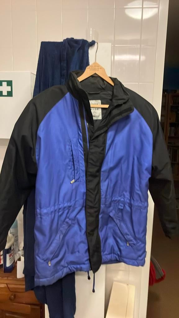 BMW Motorjas - Blauw/Zwart Textiel, Ophalen, Tweedehands, Heren, Jas | textiel