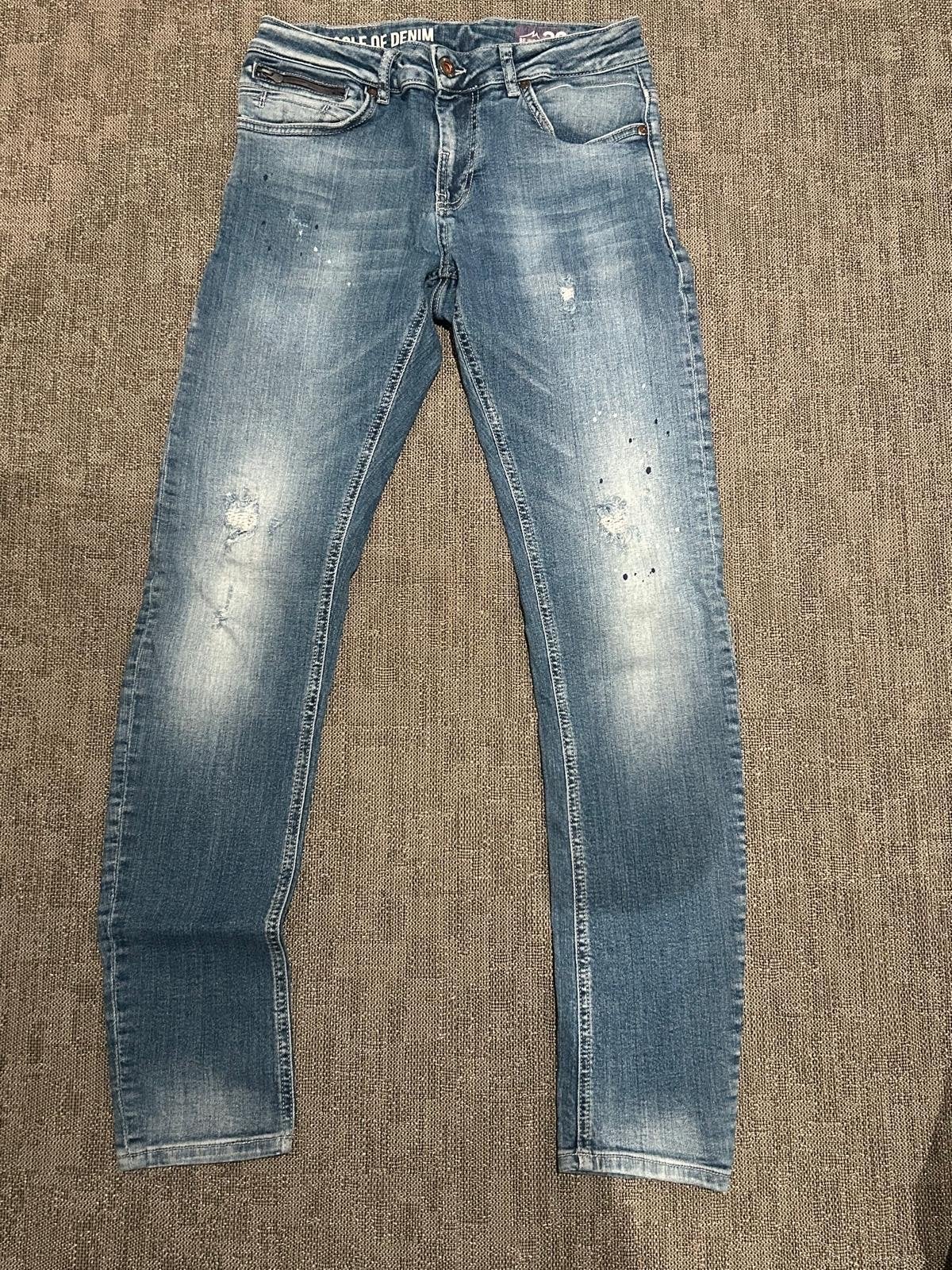 Miracle of Denim spijkerbroek - Morris Slim Fit - W28 L32, Ophalen of Verzenden, Gedragen, Blauw, W32 (confectie 46) of kleiner