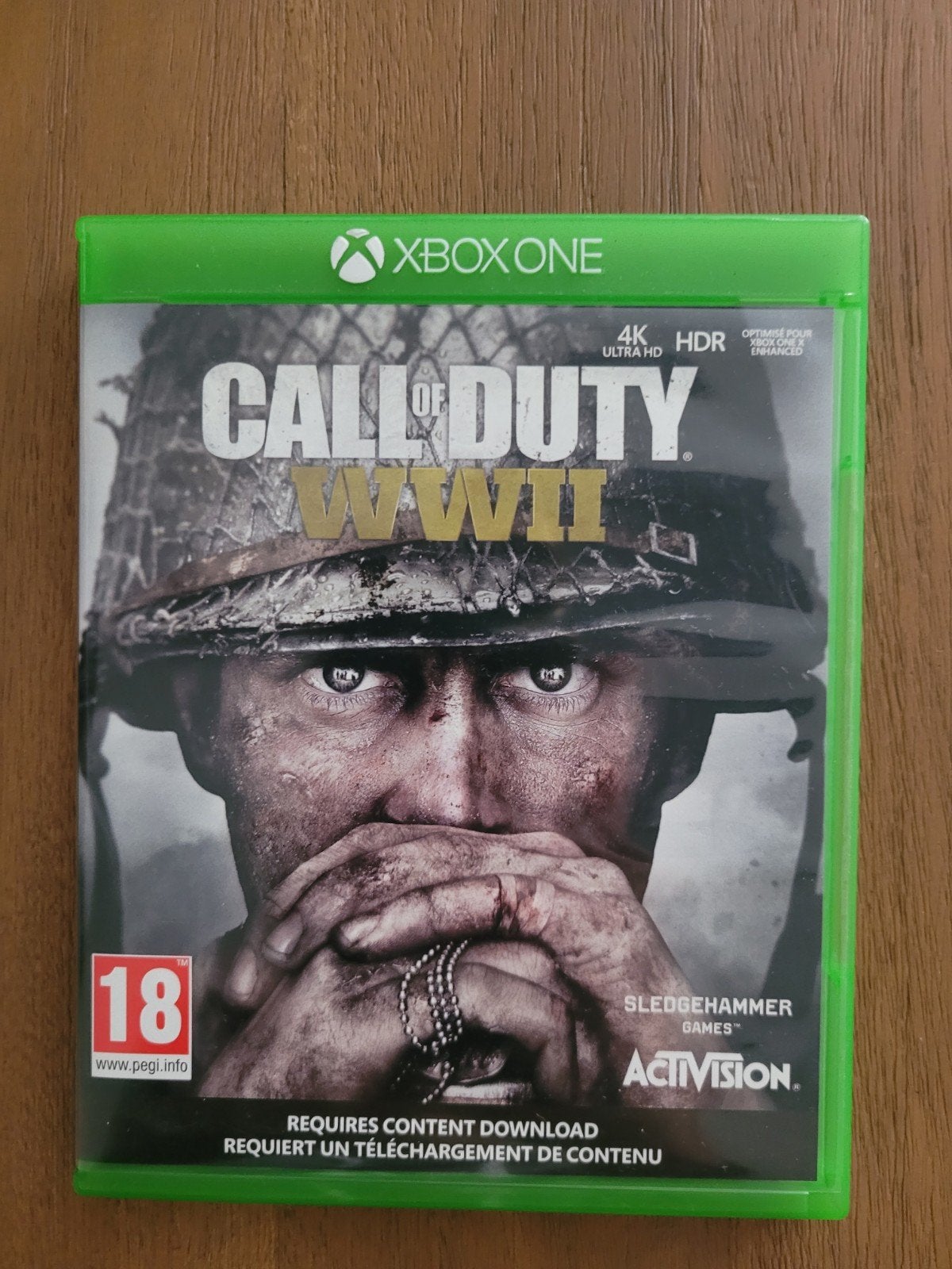 Call of of Duty WW2 (xbox one), Spelcomputers en Games, Games | Xbox One, Ophalen, Vanaf 18 jaar, Shooter, Zo goed als nieuw