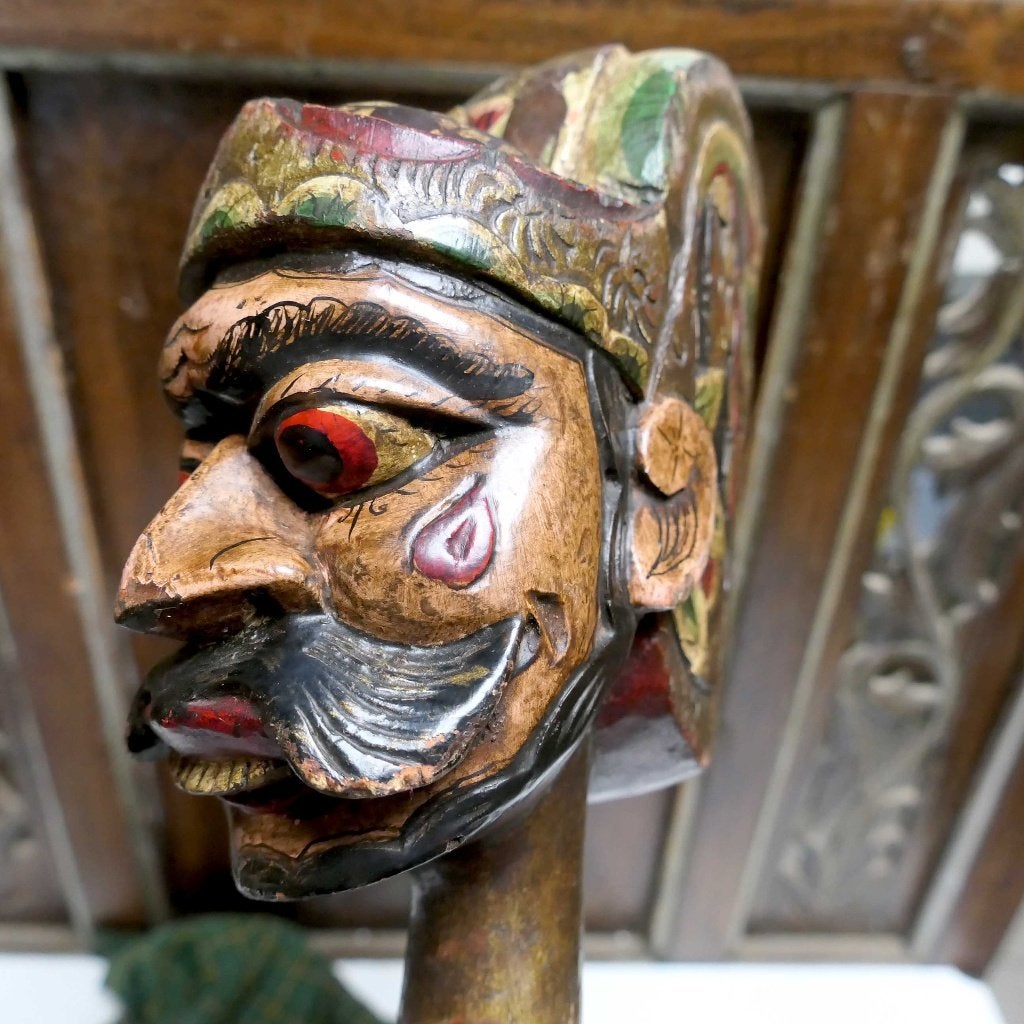 Grote wayang WX5 opknapper Beeld Indonesie pop wajang Indie, Antiek en Kunst, Ophalen of Verzenden