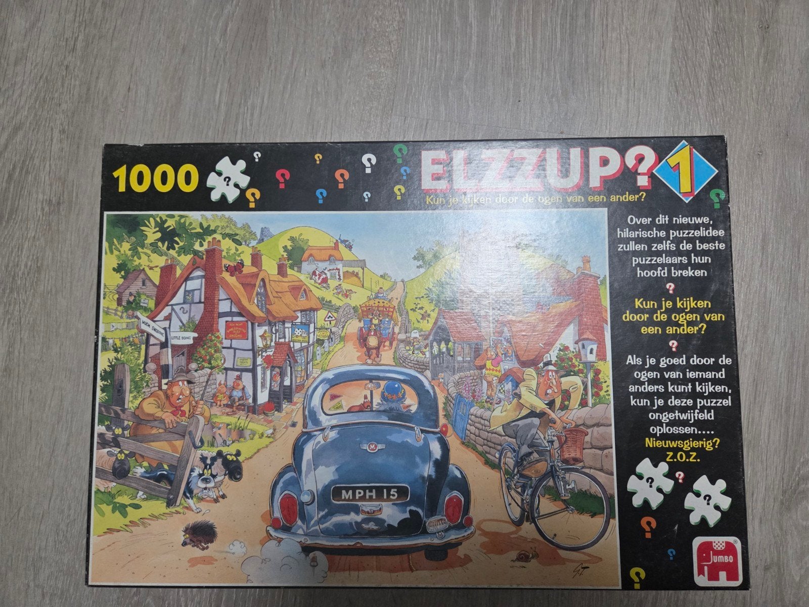 Elzzup puzzel, Ophalen of Verzenden