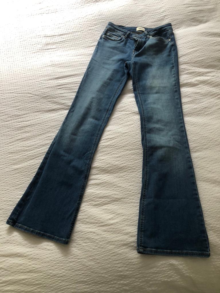 Flared jeans Only, Ophalen of Verzenden, Zo goed als nieuw, Blauw, W28 - W29 (confectie 36)