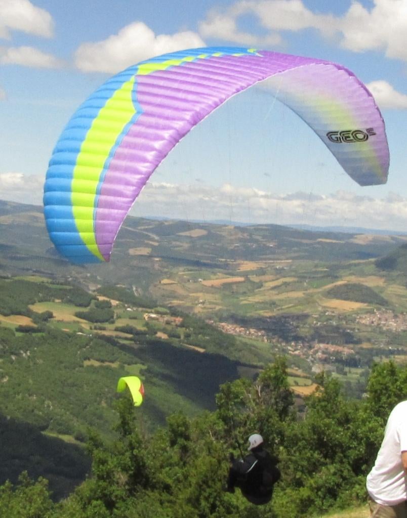 Paraglider Ozone Geo 5 maat S, Ophalen of Verzenden, Gebruikt, Scherm