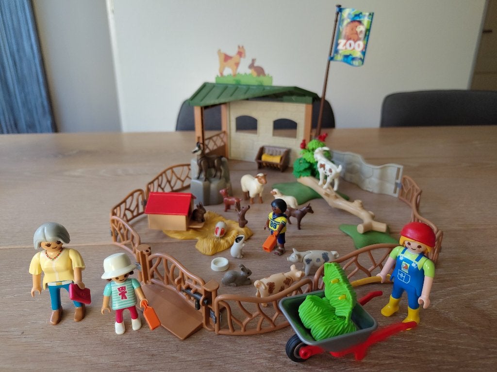 Playmobil Grote kinderboerderij - 6635 COMPLEET, Ophalen of Verzenden, Zo goed als nieuw, Complete set