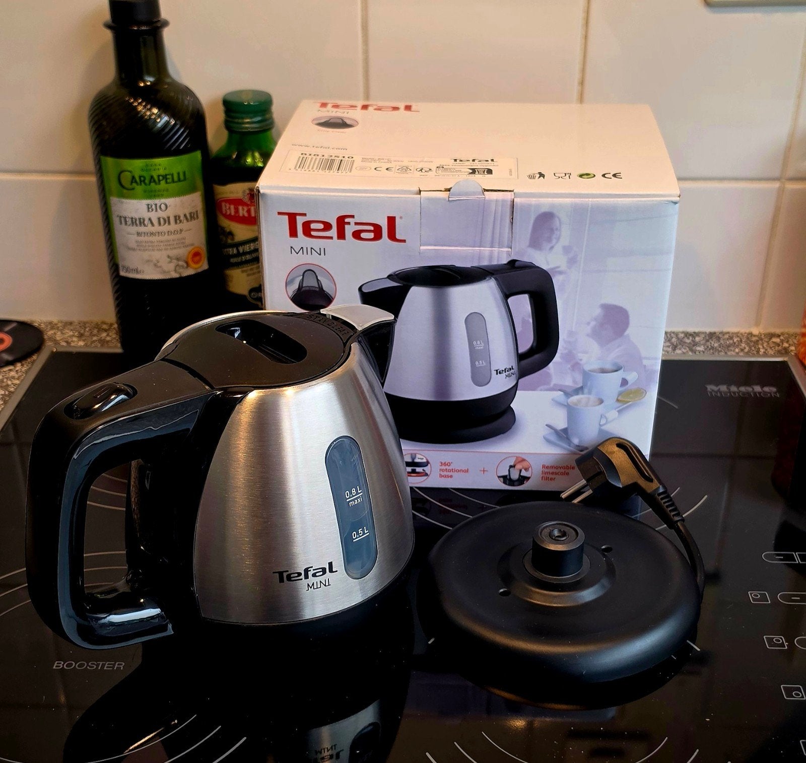 Tefal mini waterkoker, Witgoed en Apparatuur, Waterkokers, Minder dan 1 liter, Ophalen of Verzenden