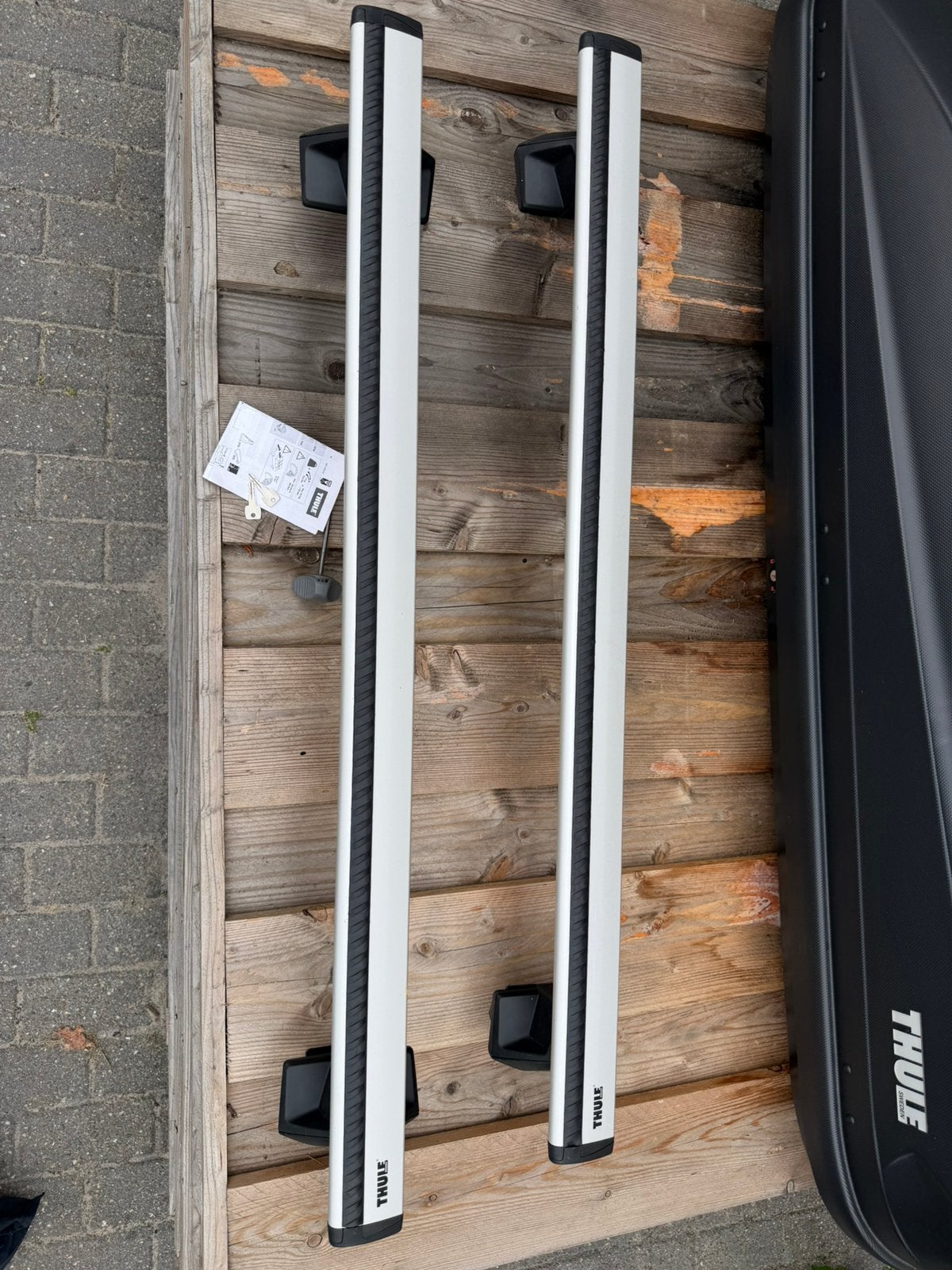 Thule Wingbar Evo 127 cm Polestar, Ophalen of Verzenden, Zo goed als nieuw