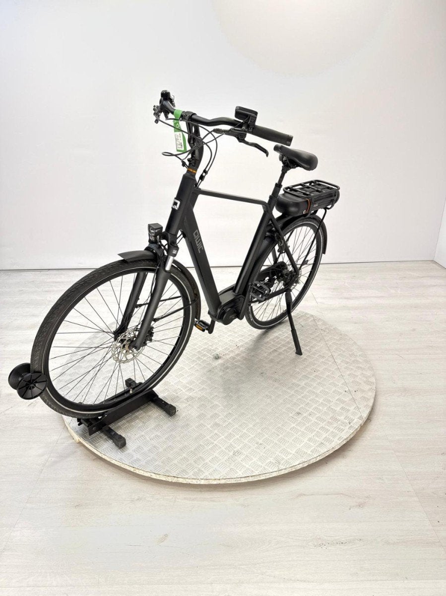 Qwic MN7D | 5.507 km | 417 Wh Heren Zwart 61cm XL, Ophalen, Qwic, Gebruikt, -
