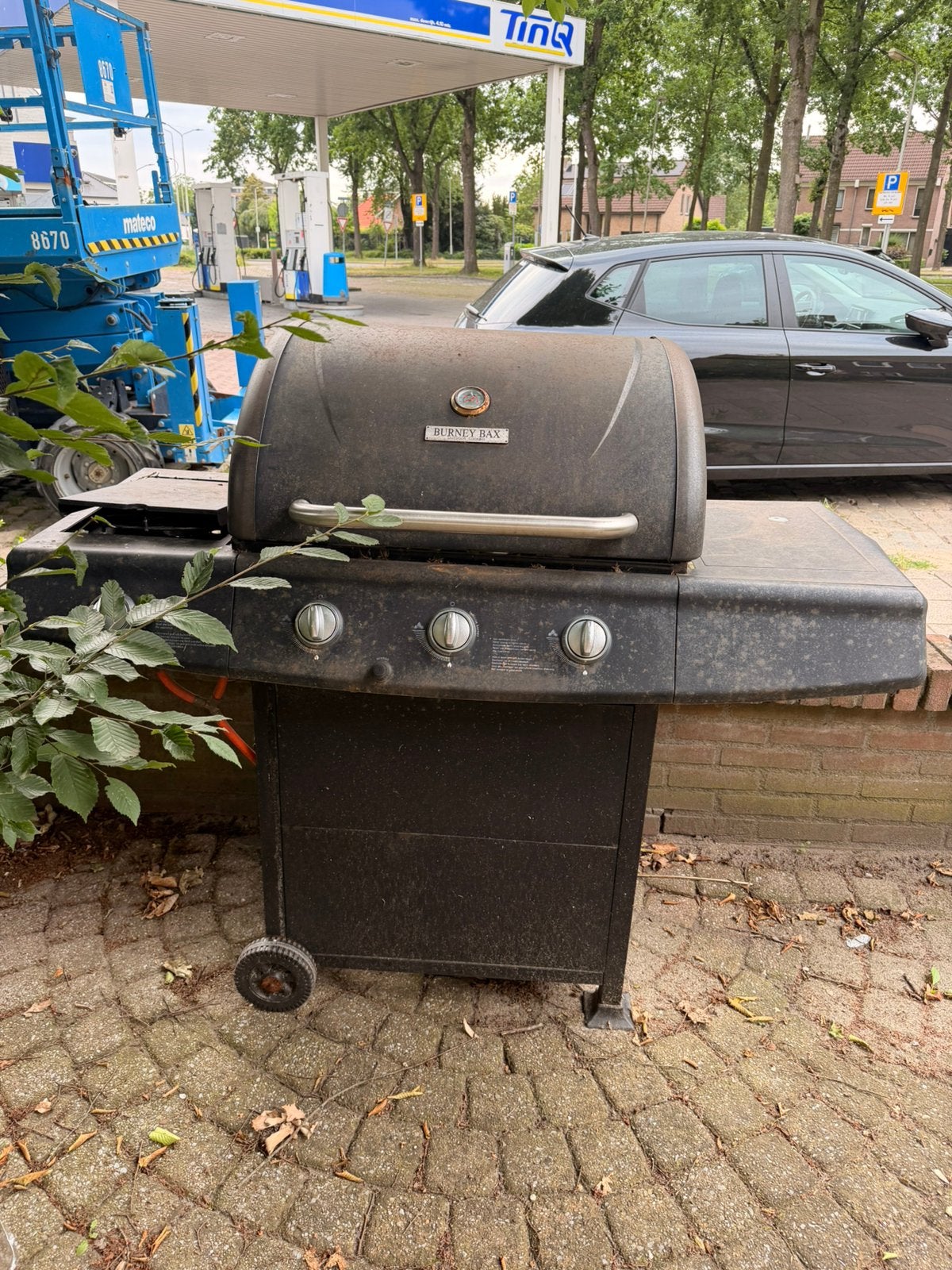 BBQ GRATIS, Ophalen, Gebruikt