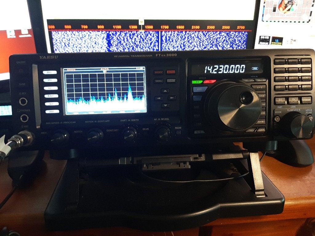 YAESU FT DX 3000, Ophalen of Verzenden, Zo goed als nieuw, Zender en Ontvanger