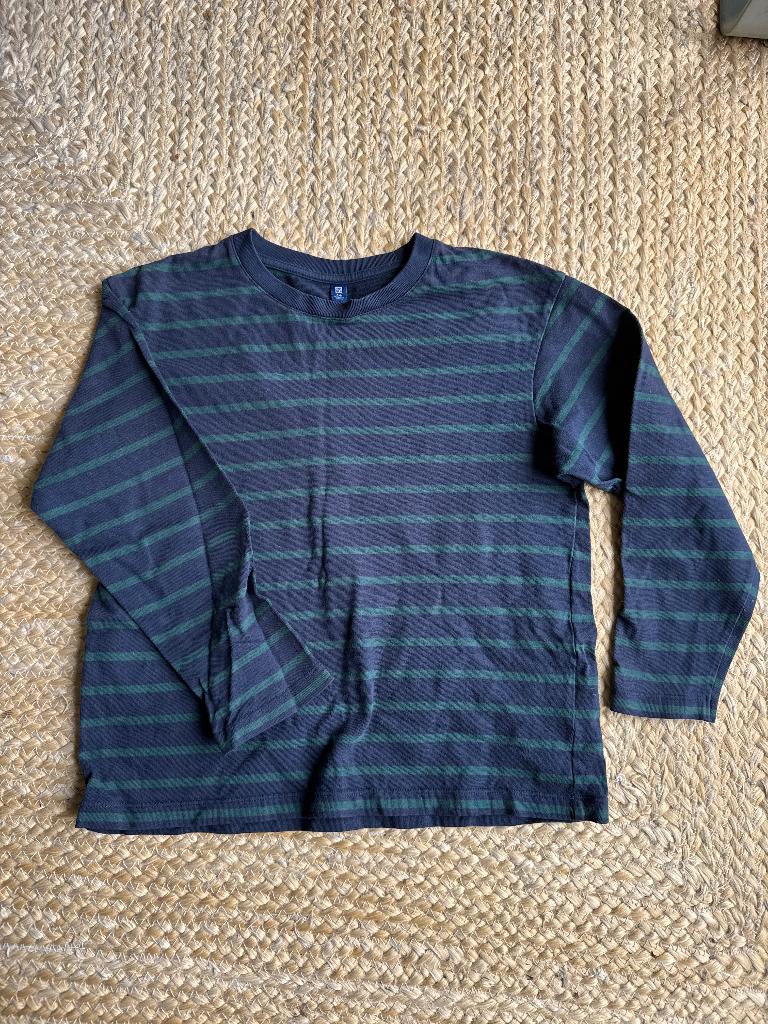t-shirt lange mouw maat 128-134, Gebruikt, Jongen of Meisje, Trui of Vest, Ophalen of Verzenden