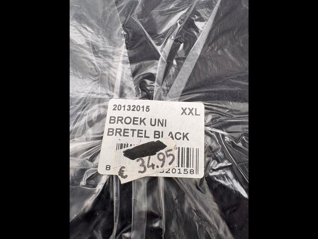 Nieuwe zwarte broek met bretels, maat XXL, Kleding | Dames, Broeken en Pantalons, Zwart, Maat 46/48 (XL) of groter, Nieuw, Ophalen of Verzenden