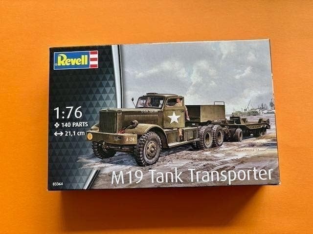 Revell	3364	M19 Tank Transporter	1/76, Revell, Nieuw, Ophalen of Verzenden, Tank