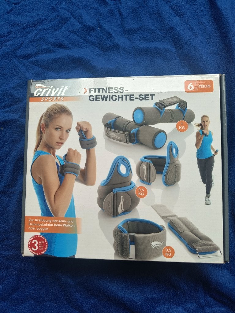 CRIVIT SPORTS GEWICHTEN SET, Ophalen, Nieuw, Benen, Overige typen