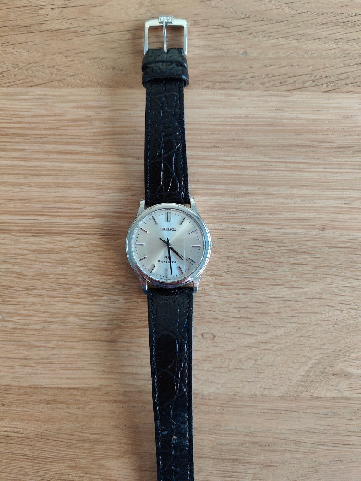 Grand Seiko 8J55-0A10 quartz (defecte stam), Ophalen, Seiko, Staal, Polshorloge
