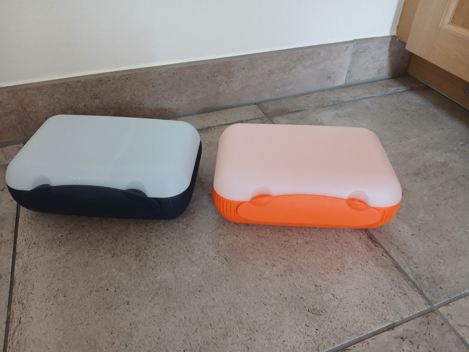Tupperware Snackpack, broodtrommel, lunchbox, 22,50 p stuk., Overige kleuren, Ophalen of Verzenden, Zo goed als nieuw, Overige typen