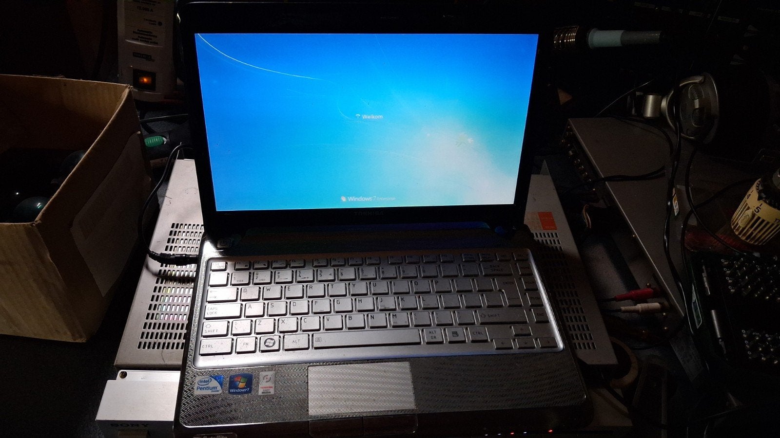 Toshiba Satellite T230-12E, Computers en Software, Windows Laptops, Ophalen, HDD, 2 tot 3 Ghz, Qwerty