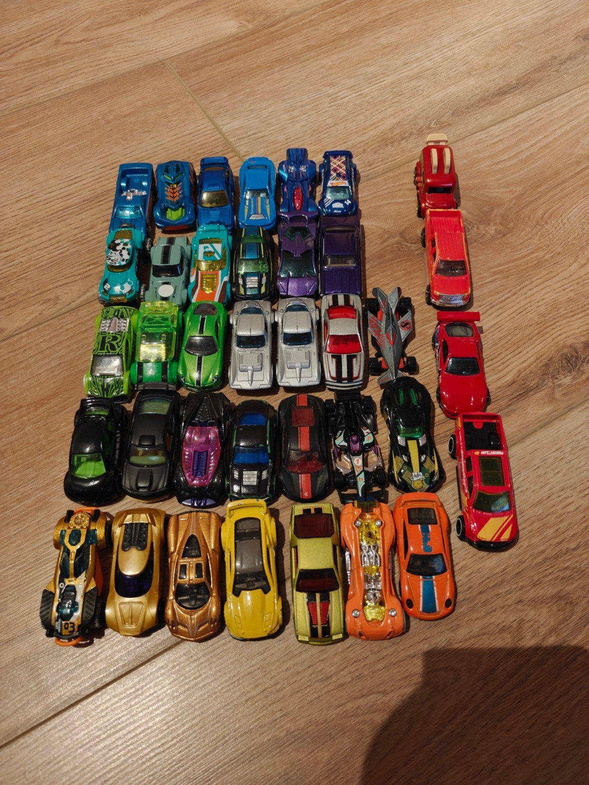 Hot Wheels racebaan met 37 Hot Wheels-auto's en extra's, Ophalen, Hot Wheels, Handmatig, Racebaan