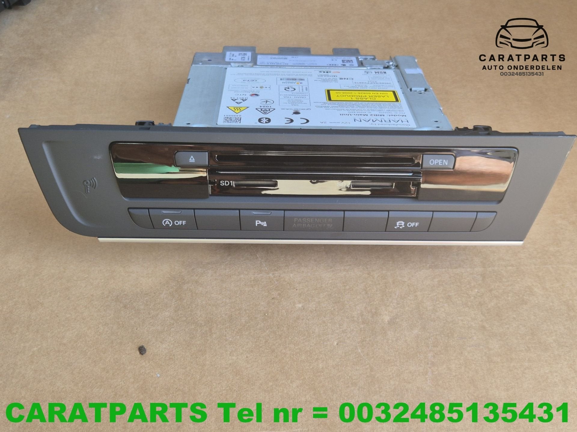 4G1035043D Audi A6 MMi A7 multimedia unit a7 MIB s6 s7 rs6, Auto-onderdelen, Gebruikt, AUDI AG, Auto-Union-Strasse 1
85045  Ingolstadt, DE