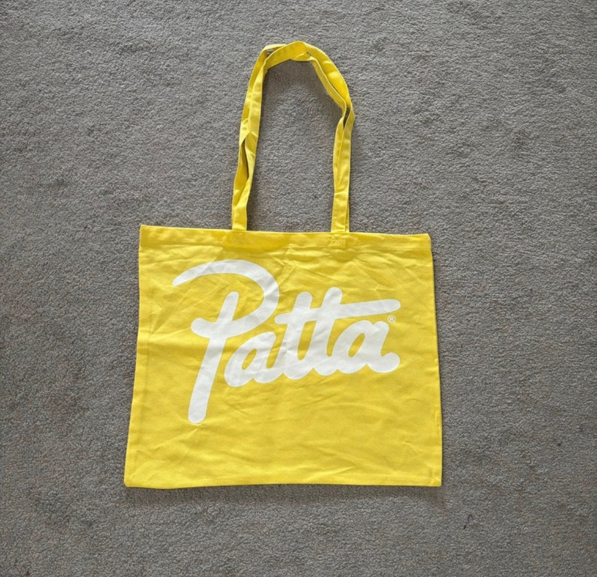 Patta Tote Bag - Geel, 30 cm of meer, Geel, Ophalen of Verzenden, Nieuw