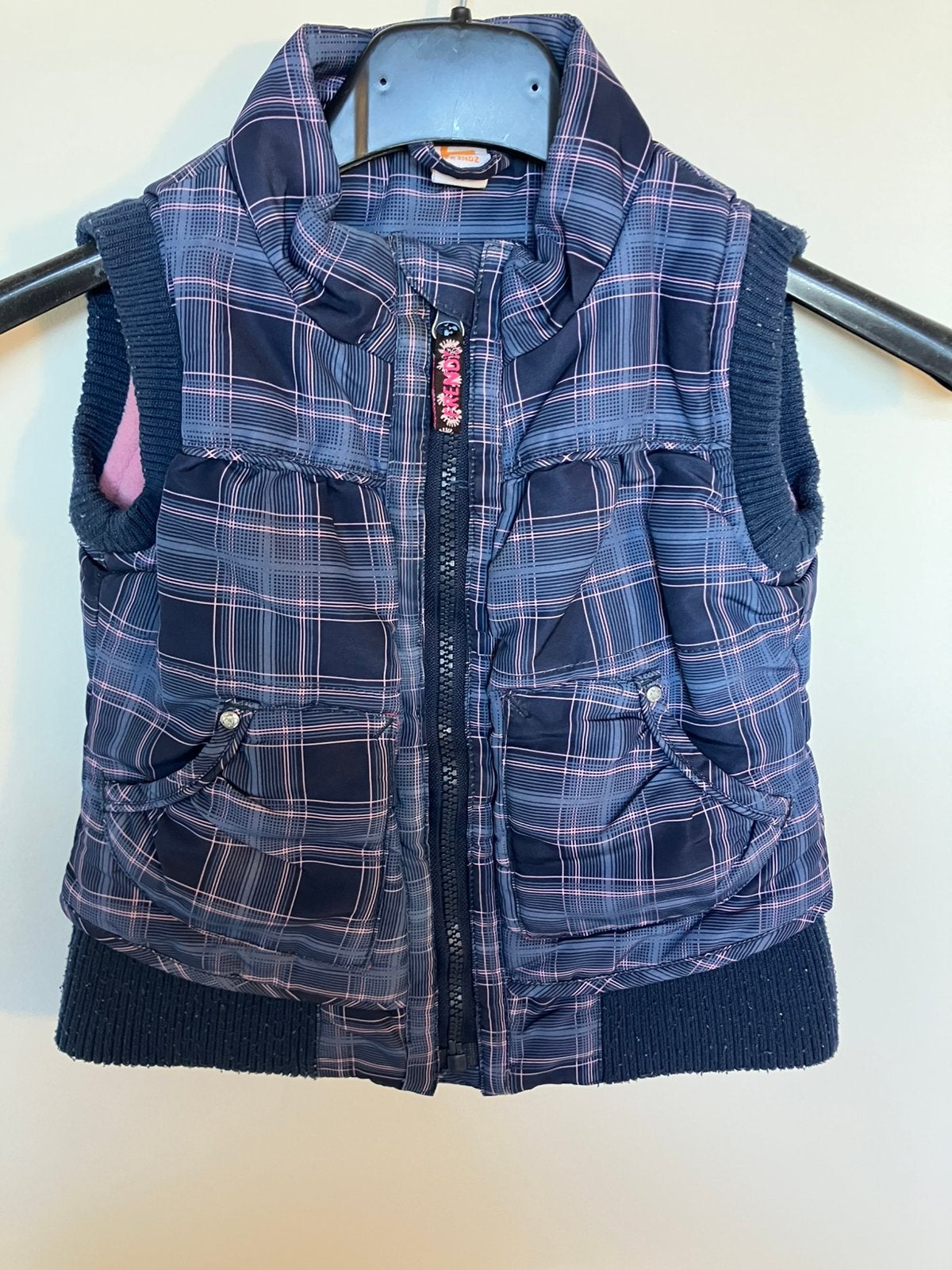 Kinder bodywarmer maat 98, Kinderen en Baby's, Kinderkleding | Maat 122, Ophalen of Verzenden, Gebruikt, Meisje, Jas