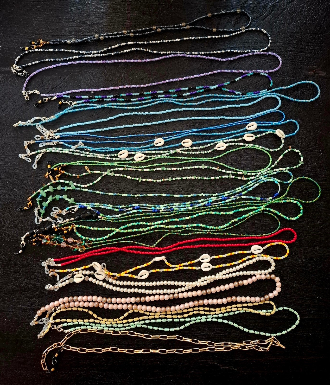 bril koorden, kralen pakket, roccailles, Ophalen of Verzenden, Nieuw, Kraal
