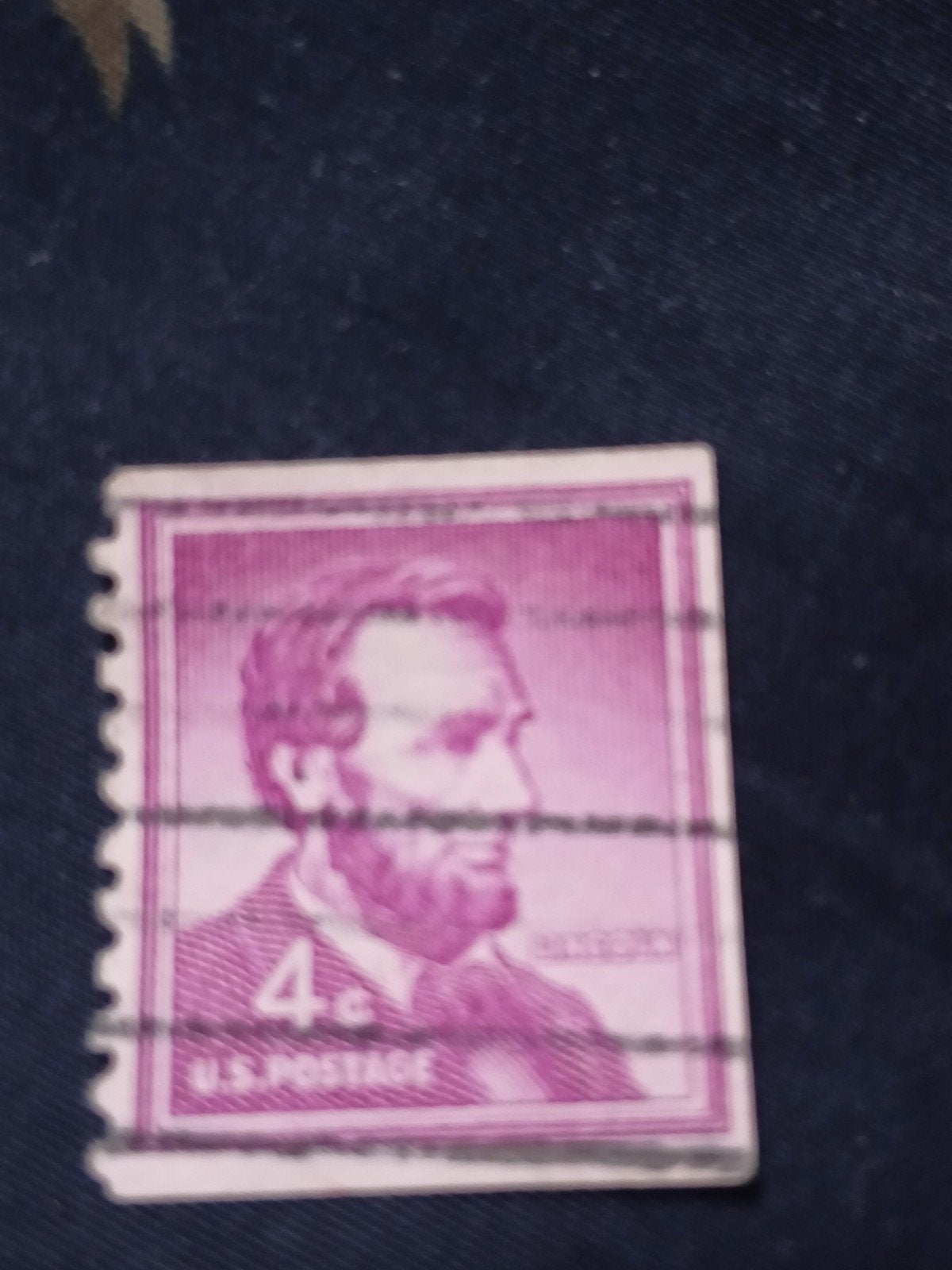 Amerikaanse postzegel Abraham Lincoln 4 cent, Postzegels en Munten, Ophalen of Verzenden