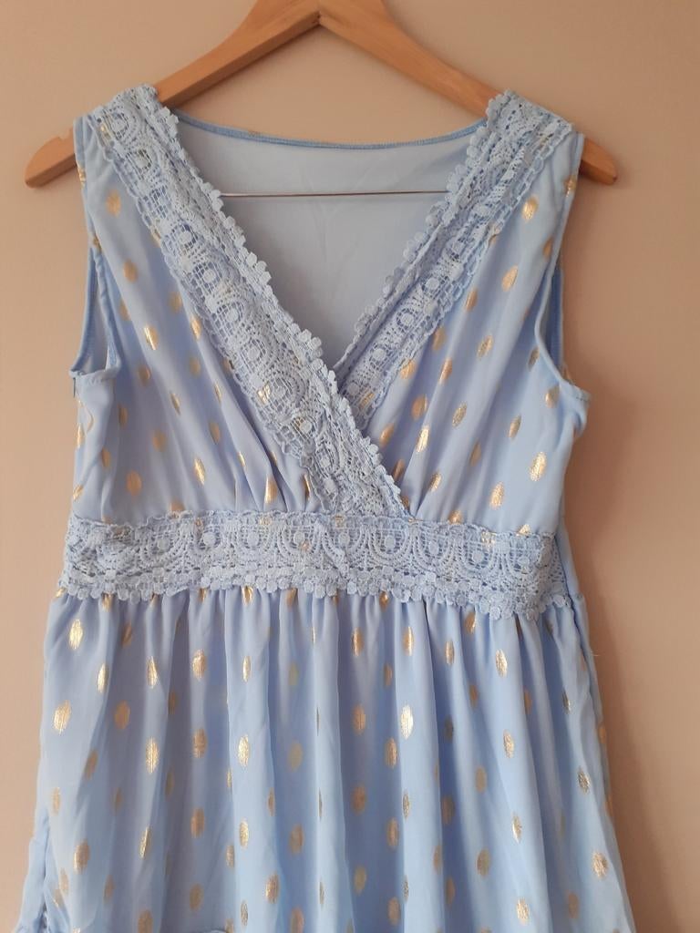 Prachtige jurk Ibiza boho style, Kleding | Dames, Jurken, Nieuw, Blauw, Boven de knie, Ophalen of Verzenden