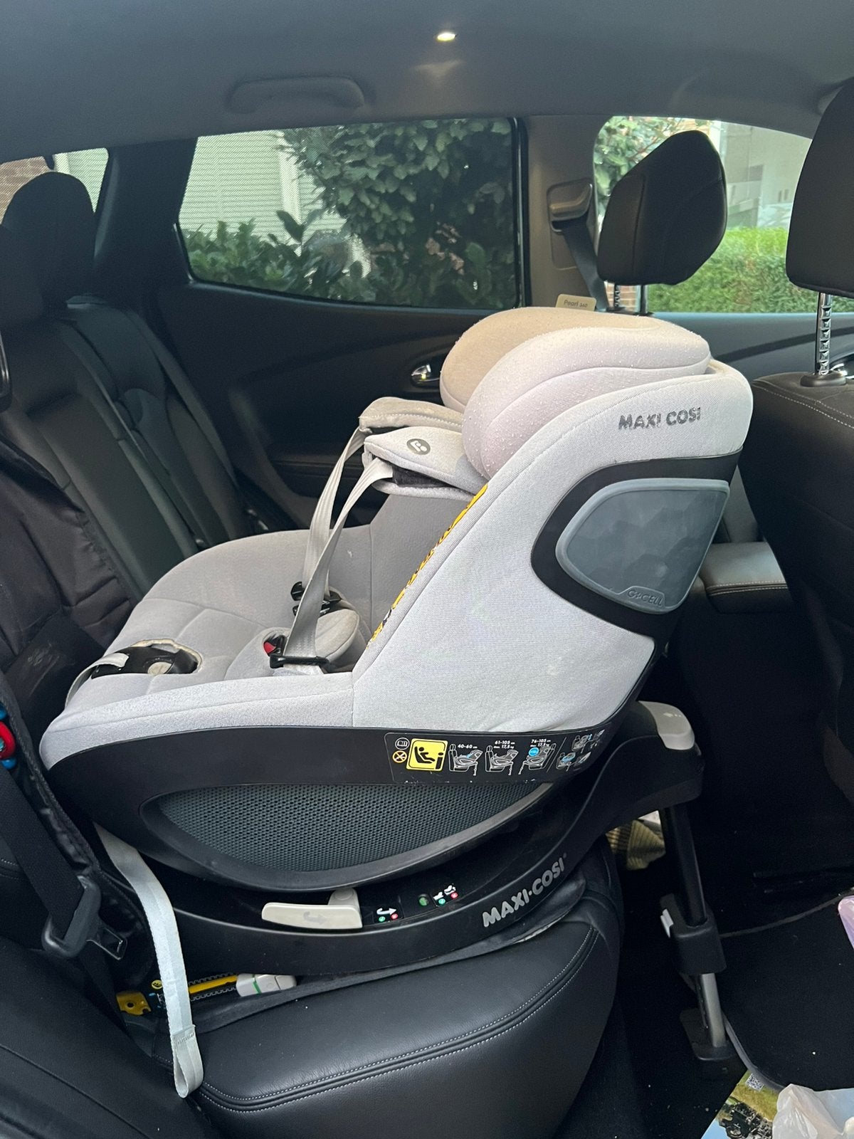 Maxi cosi pearl 360 met familyfix 360 base, Ophalen, 9 t/m 18 kg, Zo goed als nieuw, Isofix
