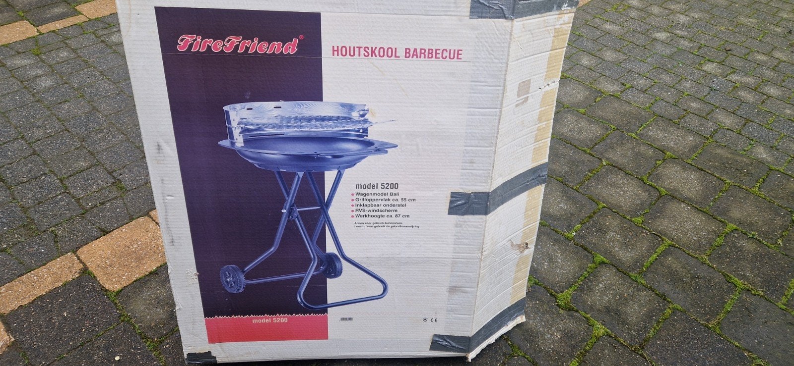 Barbeque, Tuin en Terras, Ophalen, Zo goed als nieuw, FireFriend