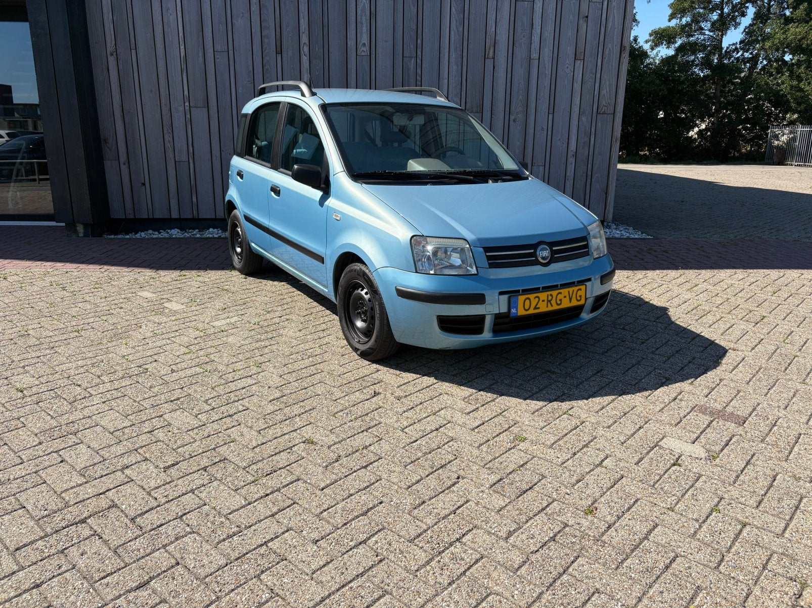 Fiat Panda 1.2 2005 Blauw zeer netjes, Voorwielaandrijving, Origineel Nederlands, Bedrijf, Handgeschakeld