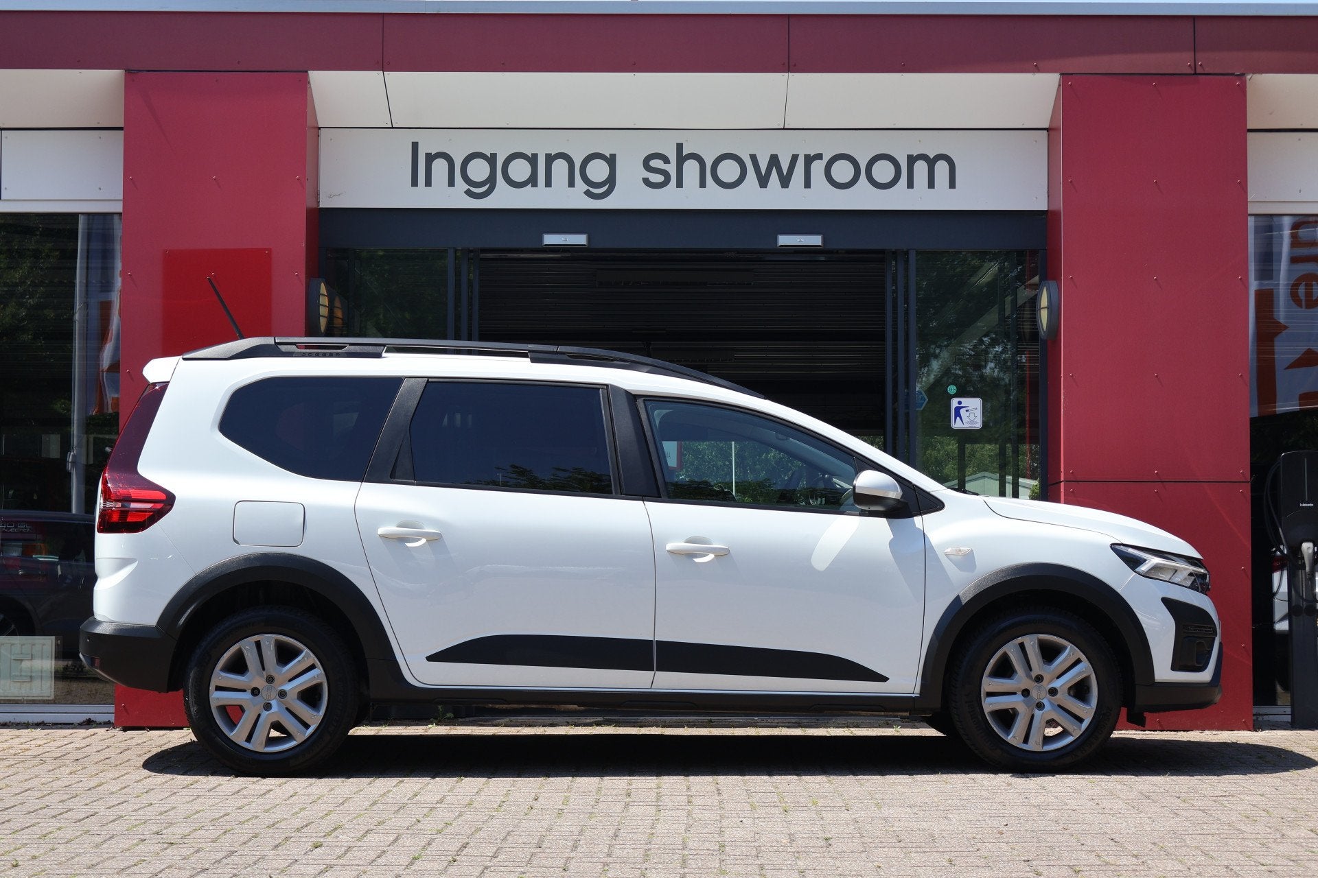 Dacia Jogger 1.0 TCe 100 ECO-G Expression 5p. | Origineel NL, Auto's, Voorwielaandrijving, Stof, Gebruikt, Wit