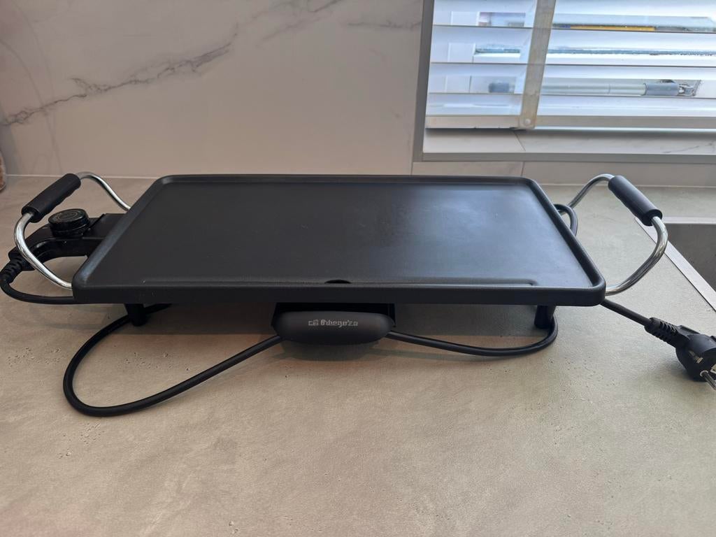 Orbegozo Tafelgrill/Bakplaat - 2000W - Zo goed als nieuw, Witgoed en Apparatuur, Grillplaten, Ophalen, Zo goed als nieuw, Tafelgrill