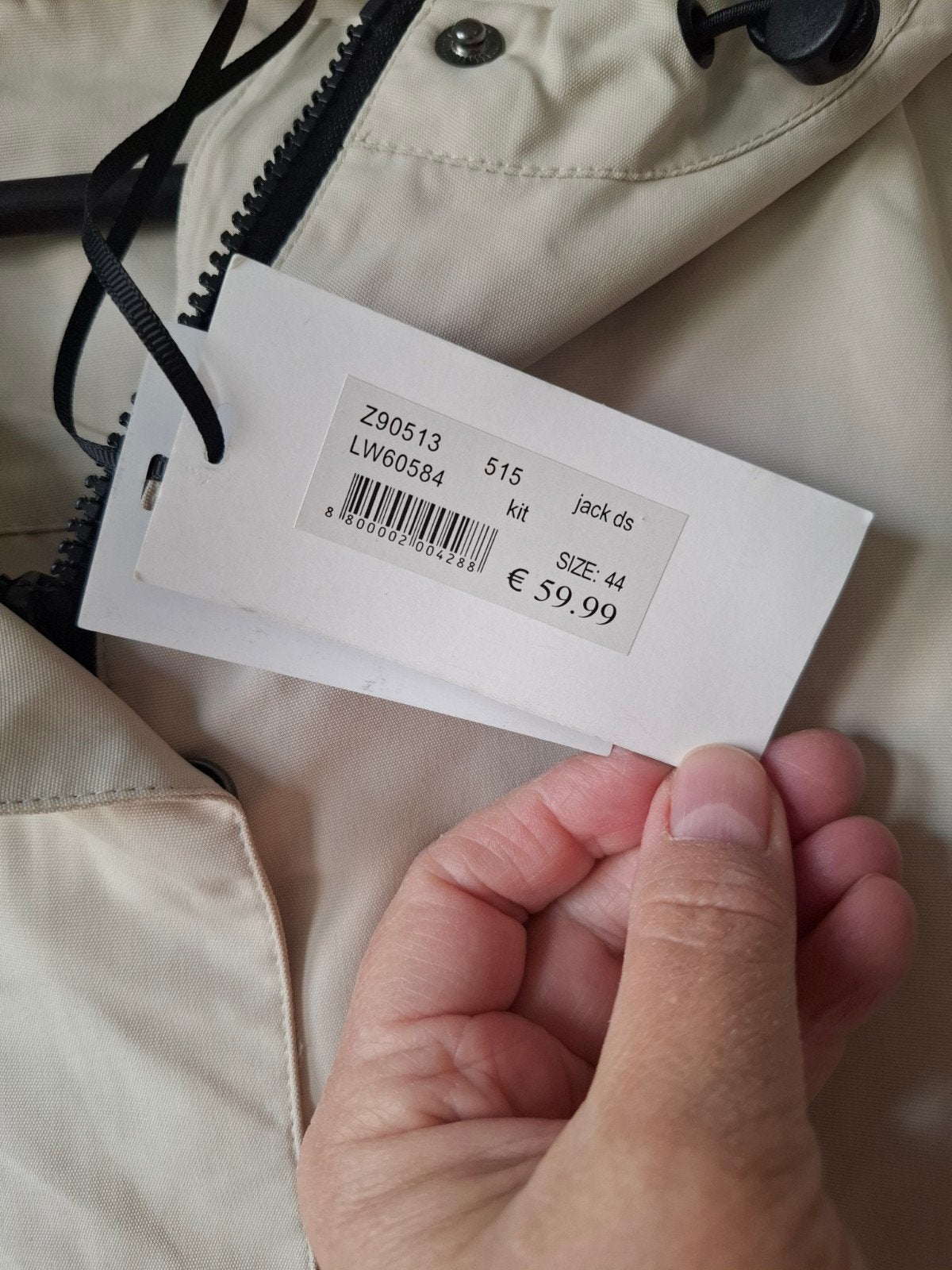 City Life zomerjas kleur: kit maat: 44, City Life, Beige, Maat 42/44 (L), Nieuw