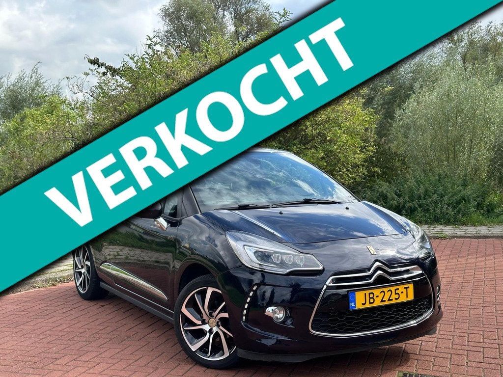 DS 3 1.2 PureTech 1955 Clima/Led/Navi/105PK, Voorwielaandrijving, Euro 6, Blauw, Alcantara