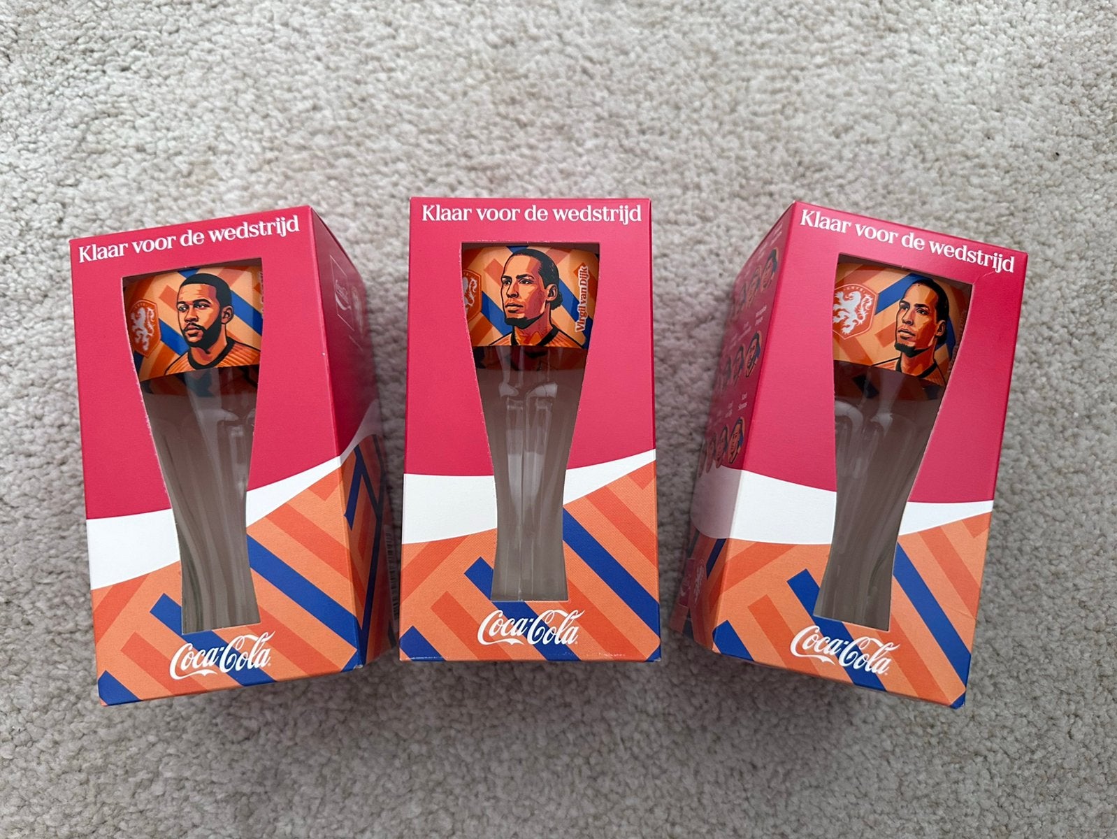 Coca Cola WK glazen, Ophalen of Verzenden, Nieuw, Buitenlandse clubs, Overige typen