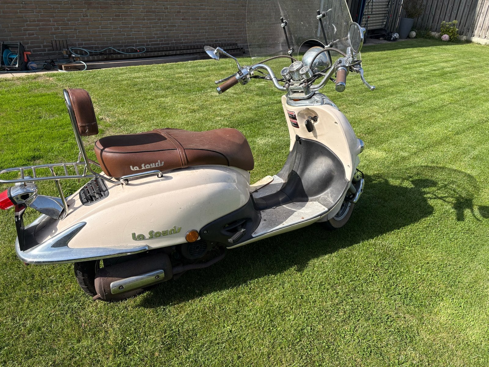 La Souris Scooter loop of voor onderdelen, Fietsen en Brommers, Gebruikt, Benzine, Ophalen, Overige merken
