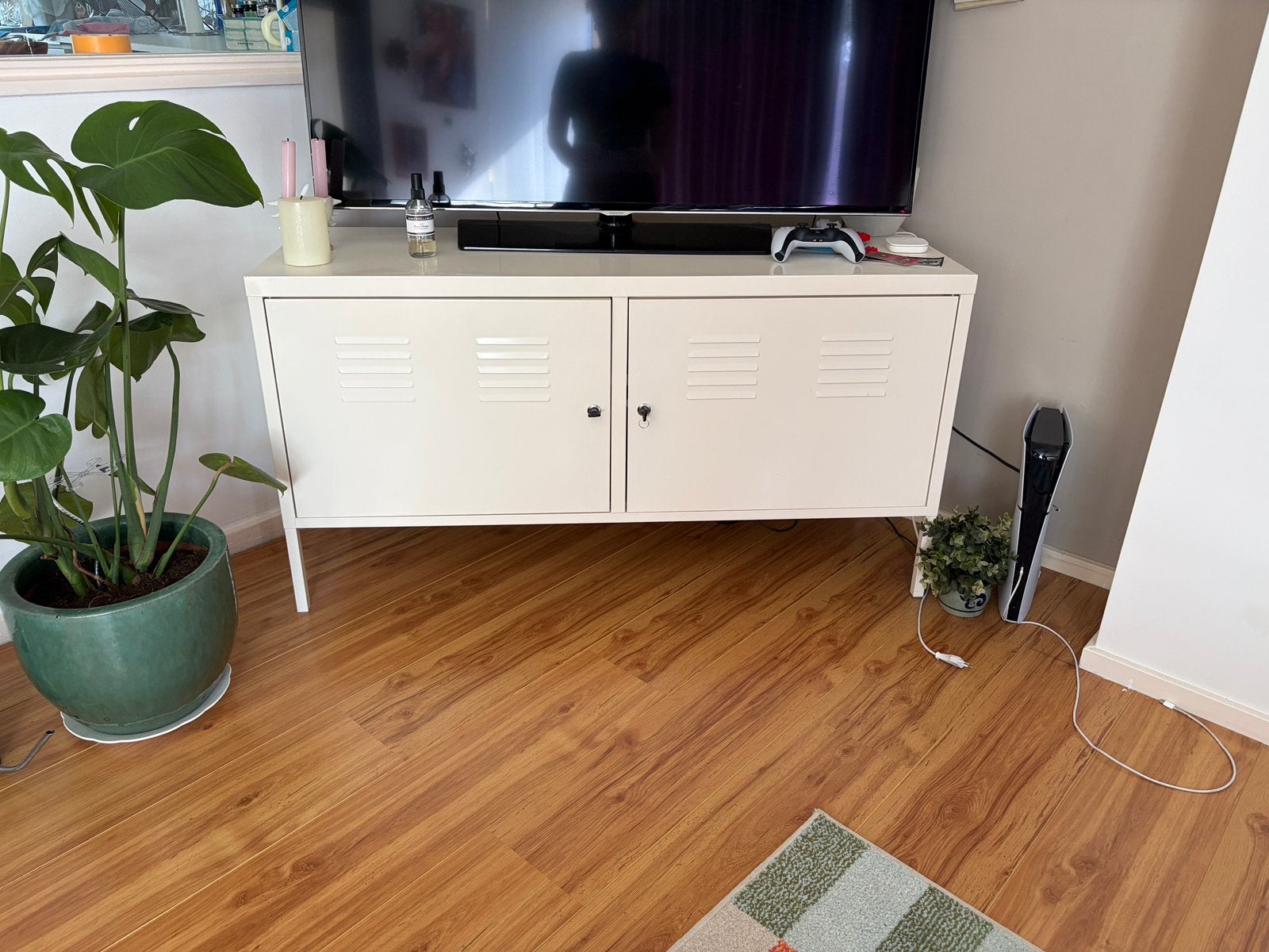 Ikea PS locker beige, Ophalen, Zo goed als nieuw, 25 tot 50 cm, Minder dan 100 cm