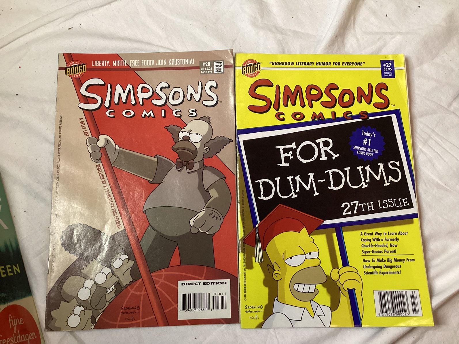 Simpsons comics., Ophalen of Verzenden, Gelezen, Muziek, Film of Tv
