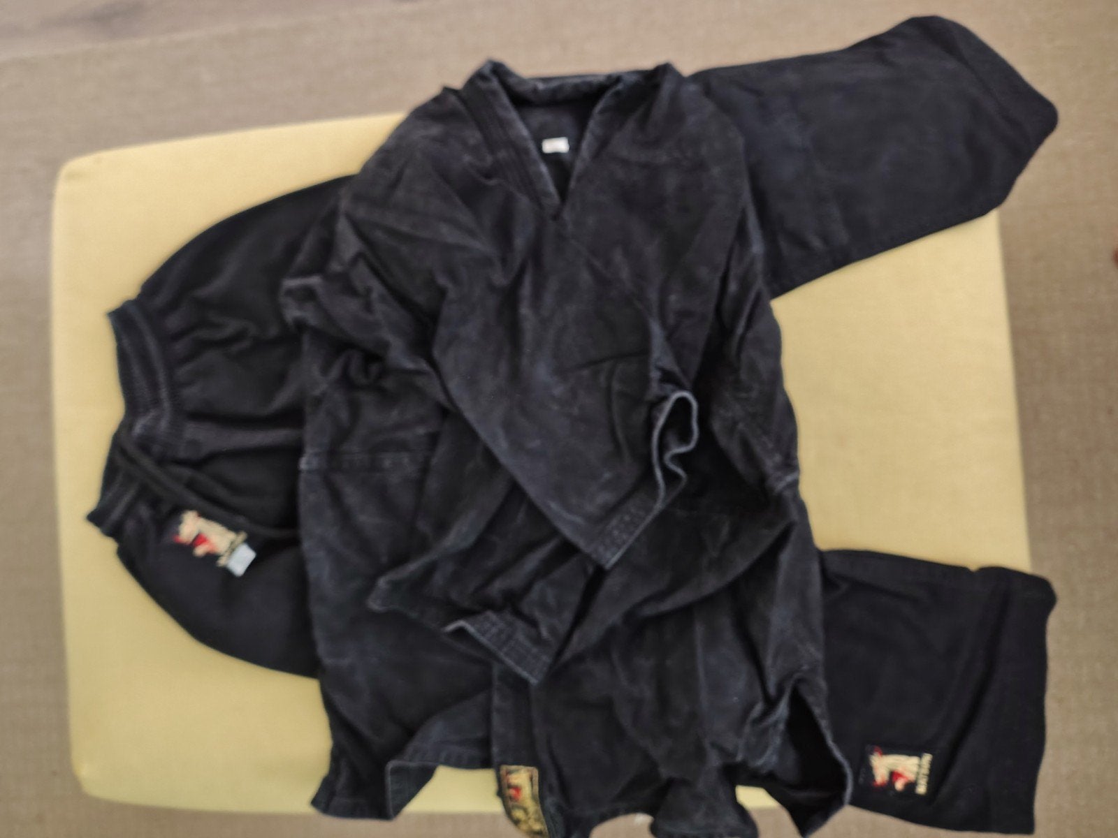 zwart judopak matsuru maat 160, Judo, Vechtsportpak, Ophalen of Verzenden, Zo goed als nieuw