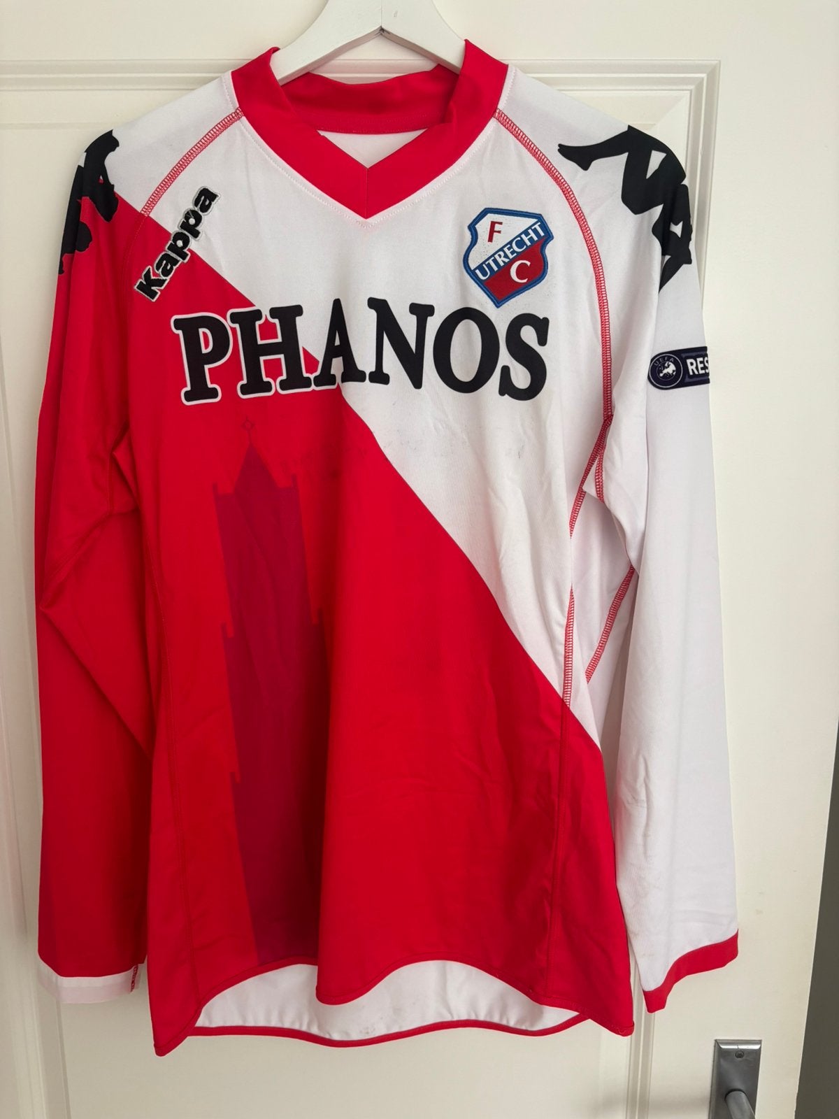 Matchworn fc utrecht, Ophalen of Verzenden, Zo goed als nieuw, F.C. Utrecht, Shirt