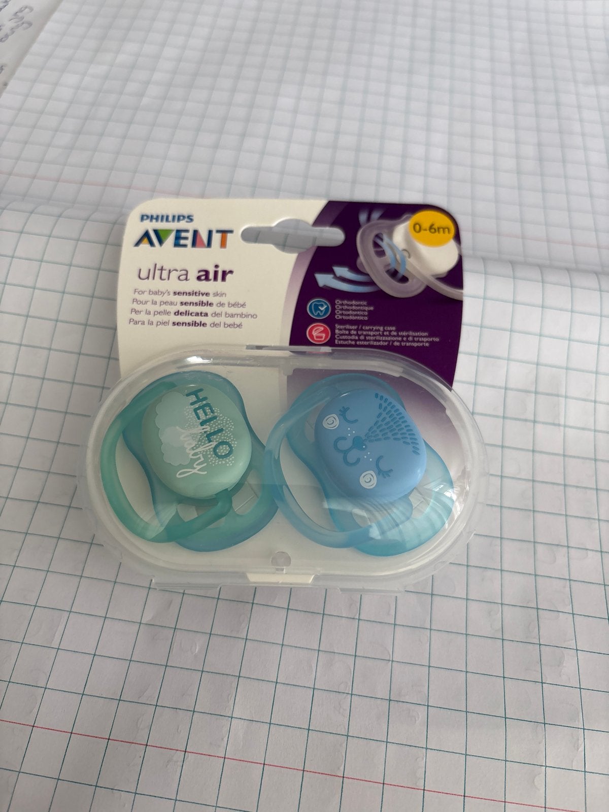 Philips Avent Ultra Air Fopspenen 0-6m - Nieuw, Ophalen of Verzenden, Nieuw
