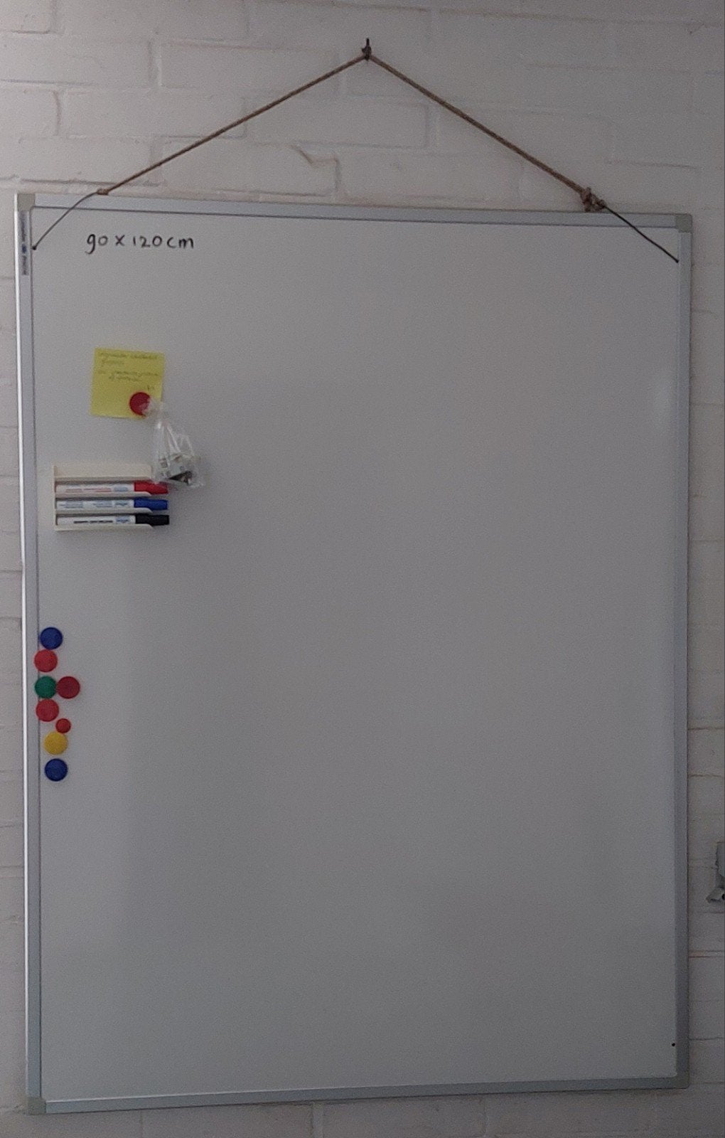 Legamaster Whiteboard 90x120 cm (Magnetisch, Proline), Ophalen, Gebruikt, Magneetbord