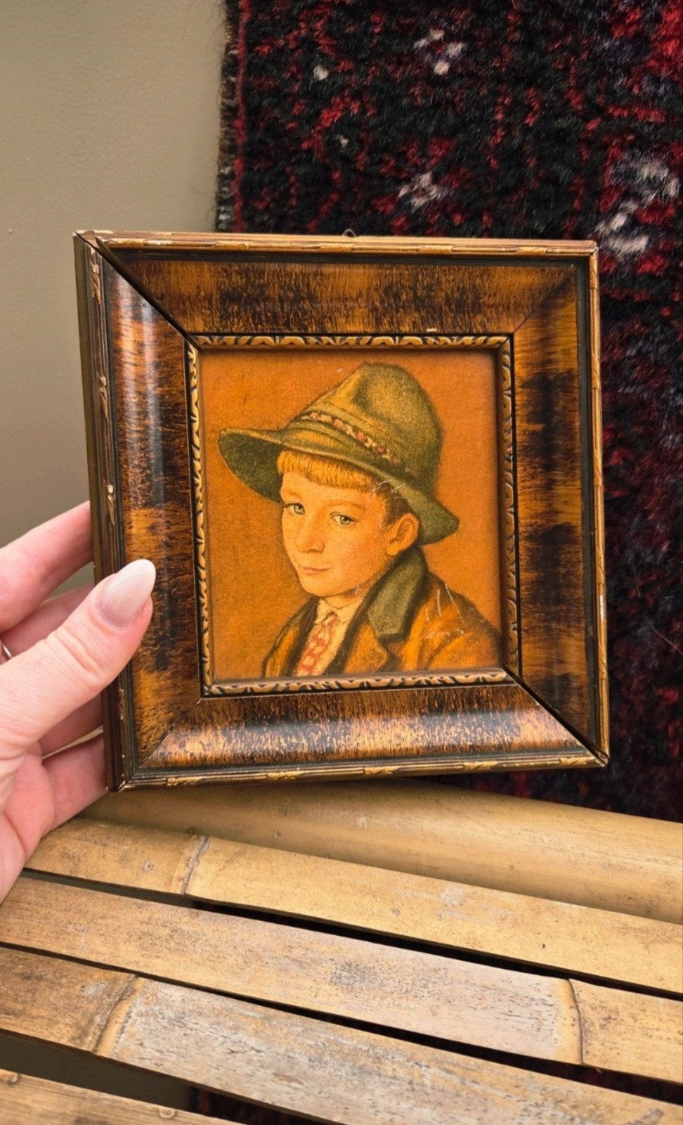 vintage schilderijen, Ophalen