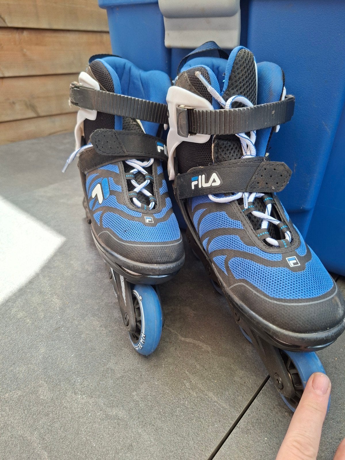 Skeelers Fila, Ophalen, Zo goed als nieuw