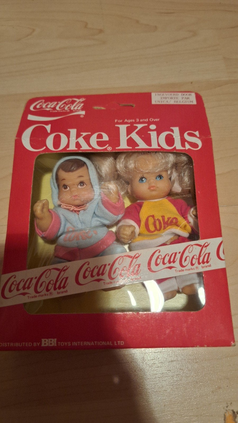 Vintage Coca-Cola Coke Kids Poppetjes - Nieuw in Doos, Ophalen
